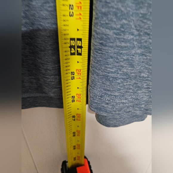 Vuori Strato Tech Polo Shirt Blue Short Sleeve - Picture 5 of 6